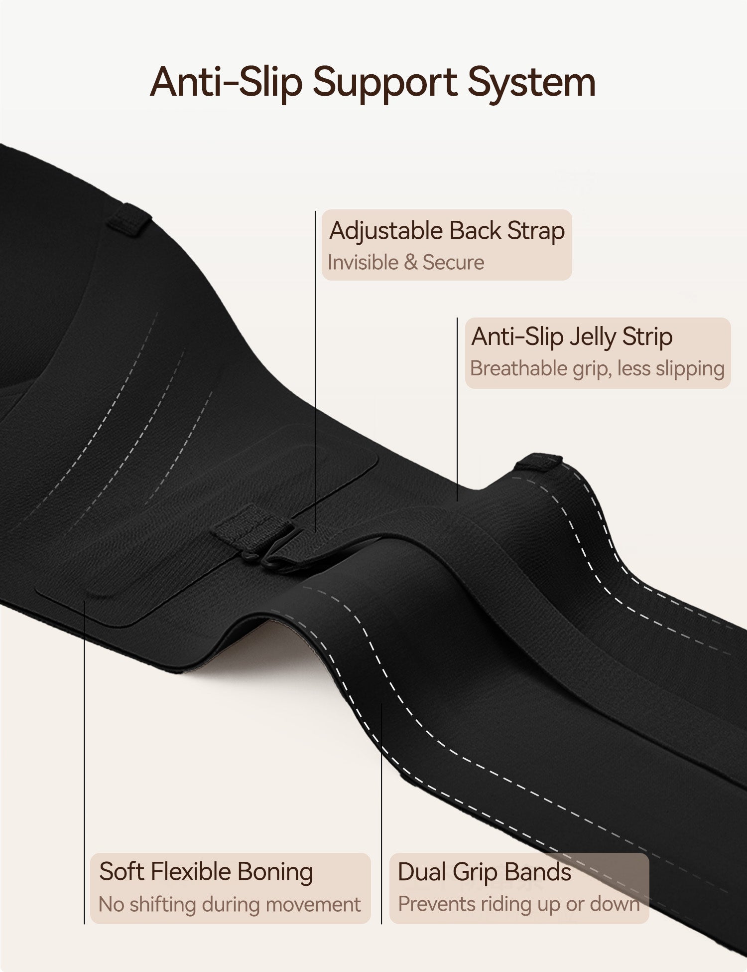 StayLift Strapless Bra