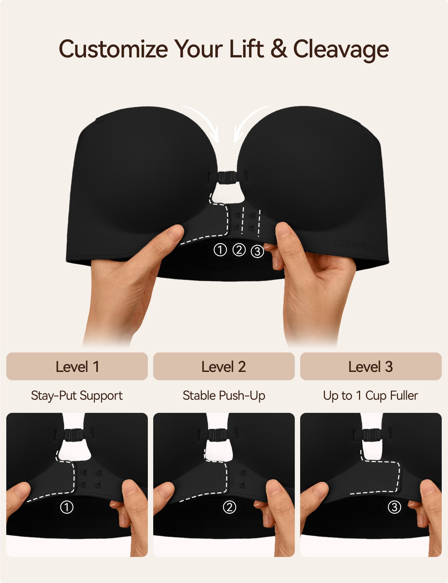 StayLift Strapless Bra